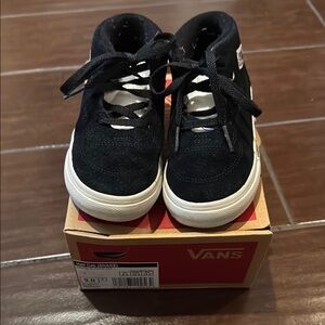 Vans Half Cab Kids Black Sneakers